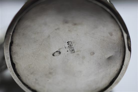A late 19th/early 20th century Chinese Export silver christening mug, 5 oz.